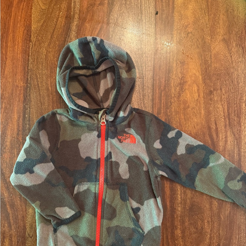 The North Face hooded fleece